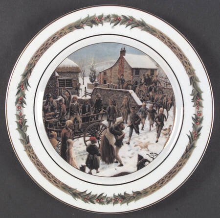 Christmas Classic (Scenes) Dinner Plate