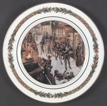 Christmas Classic (Scenes) Dinner Plate