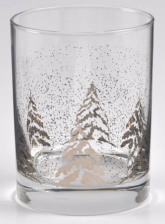 Platinum Pine 12 Oz Glassware Double Old Fashioned
