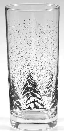 Platinum Pine Glassware Flat Tumbler