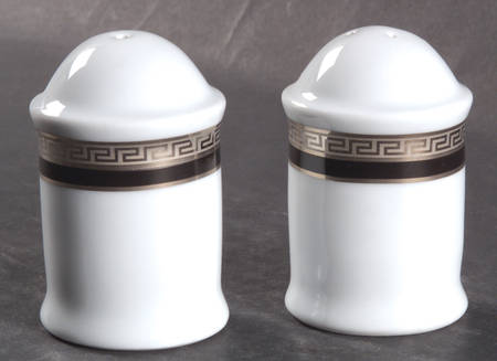 Athos Black Salt & Pepper Set