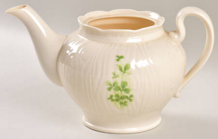 Shamrock (Embossed) Teapot No Lid