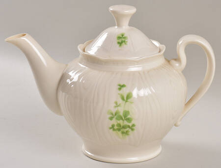Shamrock (Embossed) Teapot & Lid