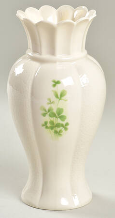 Shamrock (Embossed) 7" Vase