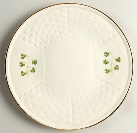 Shamrock (Embossed) Dinner Plate