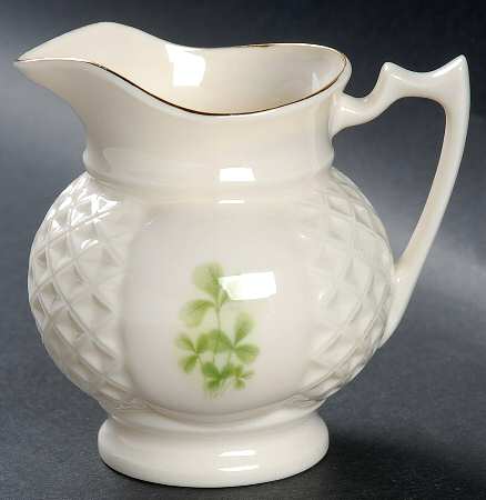Shamrock (Embossed) Creamer