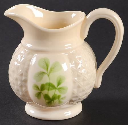 Shamrock (Embossed) Mini Creamer