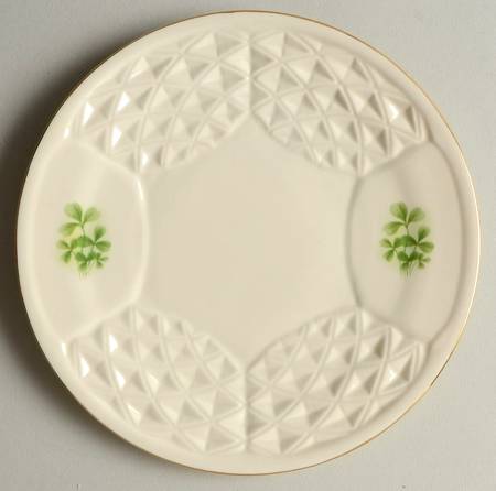 Shamrock (Embossed) Bread & Butter Plate