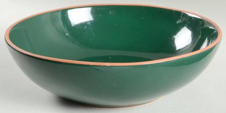 Villa Green 13" Pasta Serving Bowl