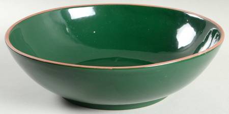 Villa Green 11" Pasta Serving Bowl