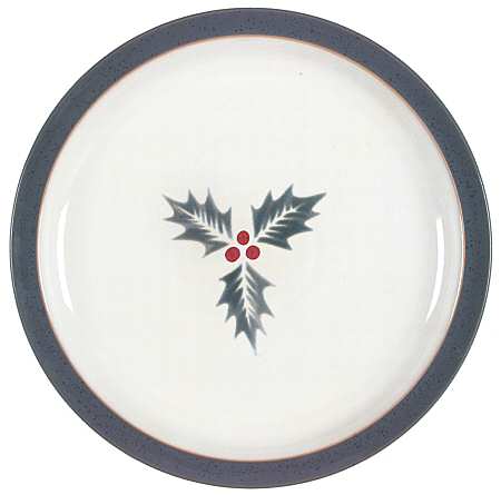 Harlequin Holly Green Dinner Plate