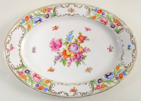 DRE17 11" Oval Serving Platter