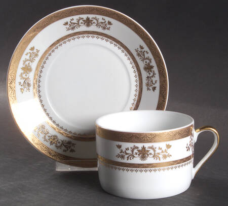 Orsay White Breakfast Cup & Saucer Set