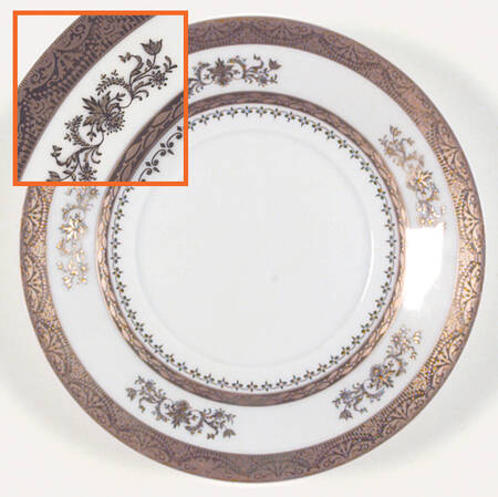 Orsay White Saucer