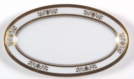Orsay White Relish/Gravy Underplate