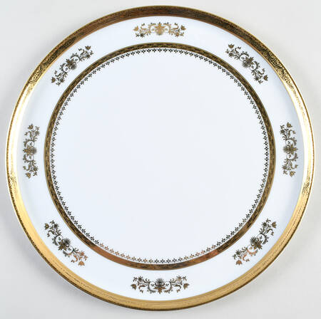 Orsay White Cake Plate
