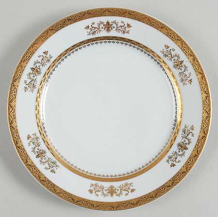 Orsay White Salad Plate
