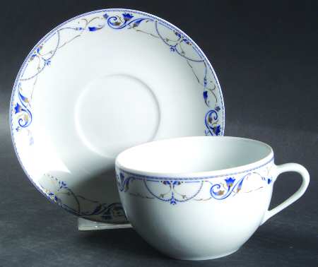 Malmaison Breakfast Cup & Saucer Set