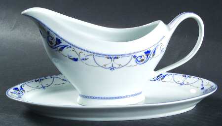 Malmaison Gravy Boat & Underplate/Relish