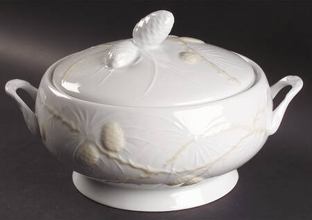 Promenade Tan (Ivoire) Tureen &  Lid