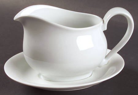 Tjorn White Gravy Boat & Underplate
