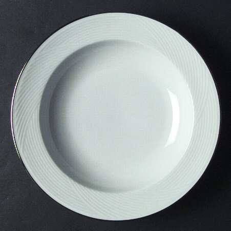 Platinum Large Rim Soup Bowl
