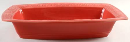 Craftmark Poppy (Red) 15" Rectangular Baker by Dansk