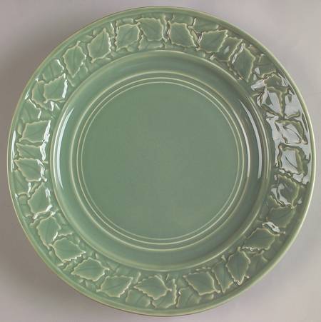 Craftmark Grass (Green) 10" Round Buffet Plate