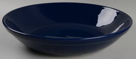 Bisserup Blue (Made In Portugal) 12" Pasta Serving Bowl