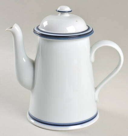 Christianshavn Blue Coffee Pot & Lid