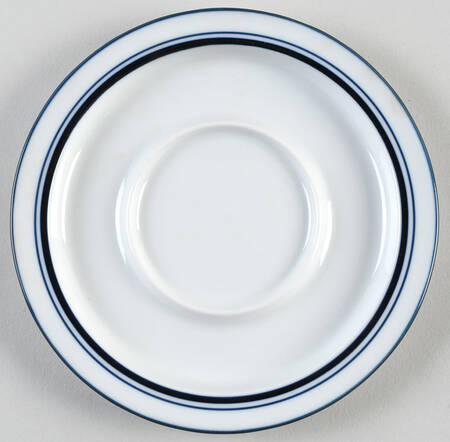 Christianshavn Blue Saucer for Footed Cup