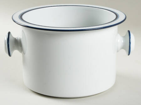 Christianshavn Blue 2 Qt Round Covered Casserole No Lid