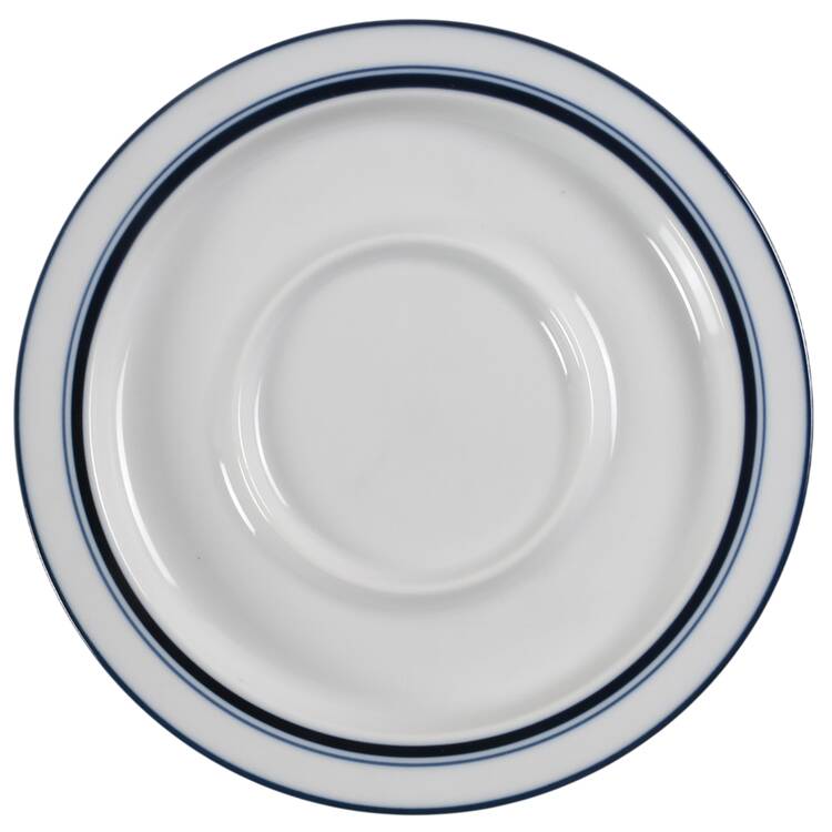 Christianshavn Blue Saucer for Flat Cup