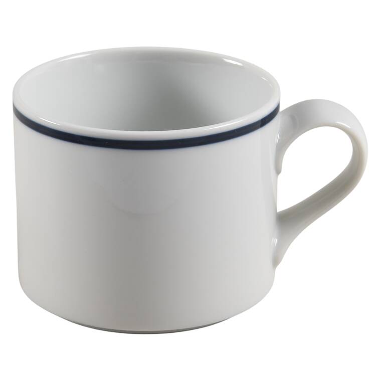 Christianshavn Blue Flat Cup