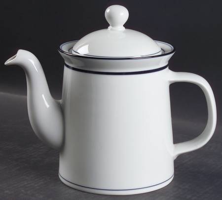 Christianshavn Blue Coffee Pot & Lid