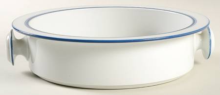 Christianshavn Blue 11" Round Vegetable Bowl