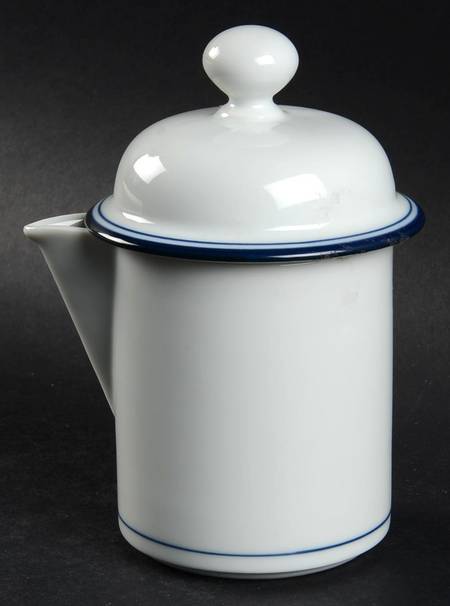 Christianshavn Blue Creamer & Lid