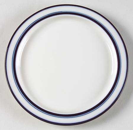 Christianshavn Blue Bread & Butter Plate