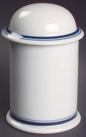 Christianshavn Blue 3" Storage Jar & Lid