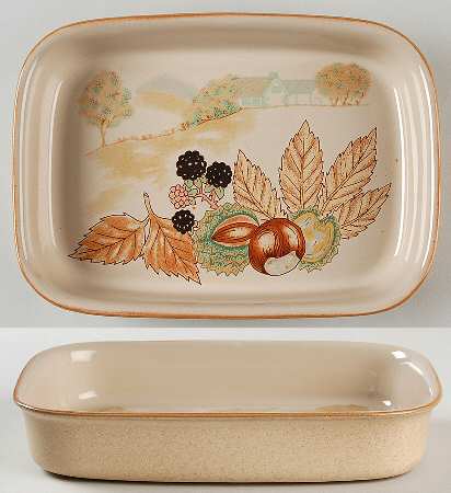 Autumn Scenes Individual Baker