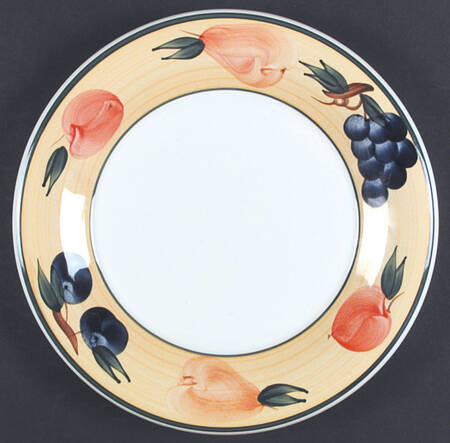 Summer Bounty Large Dinner Plate