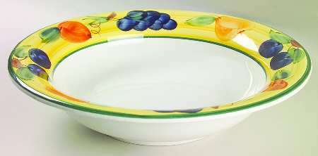 Summer Bounty 13" Large Salad Serving Bowl