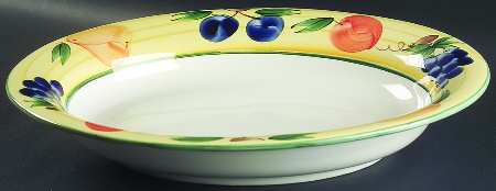 Summer Bounty 17" Oval Vegetable Bowl