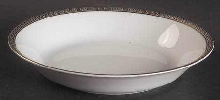 Athos Gold and Platinum Soup/Cereal Bowl