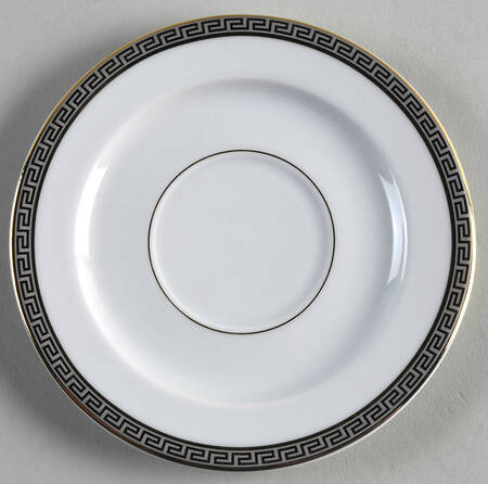 Athos Gold and Platinum Saucer for Demitasse Cup