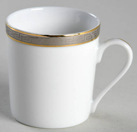 Athos Gold and Platinum Flat Demitasse Cup