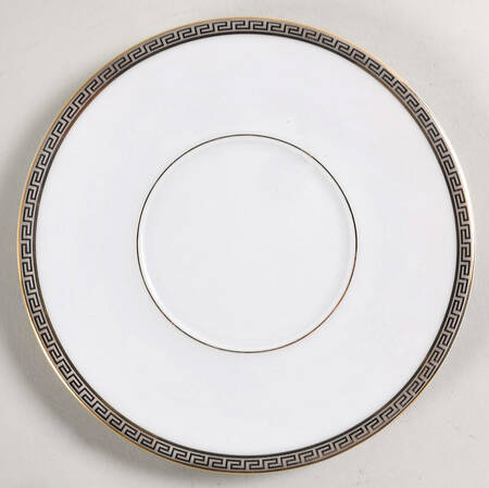 Athos Gold and Platinum Saucer for Cream Soup Bowl