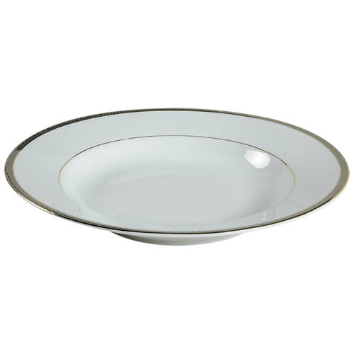 Athos Gold and Platinum 10" Individual Pasta Bowl