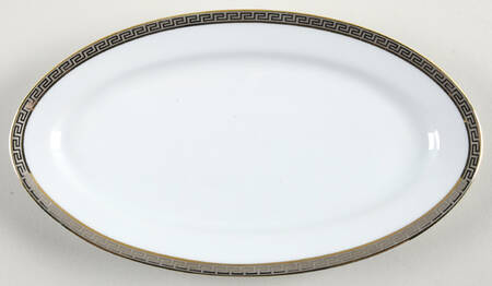 Athos Gold and Platinum Relish/Gravy Underplate
