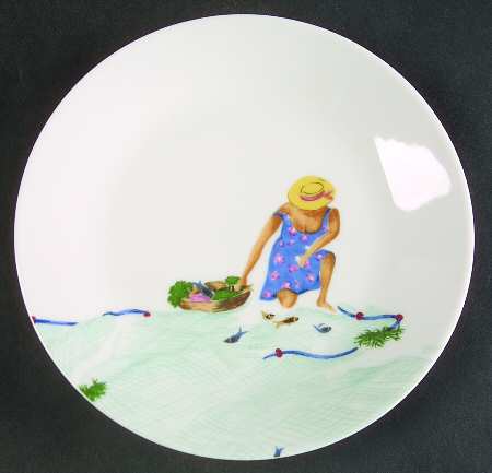 Mer Des Caraibes Canape Plate
